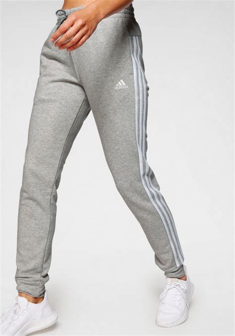 adidas jogginghose grau schwarze streifen|Jogginghosen von adidas .